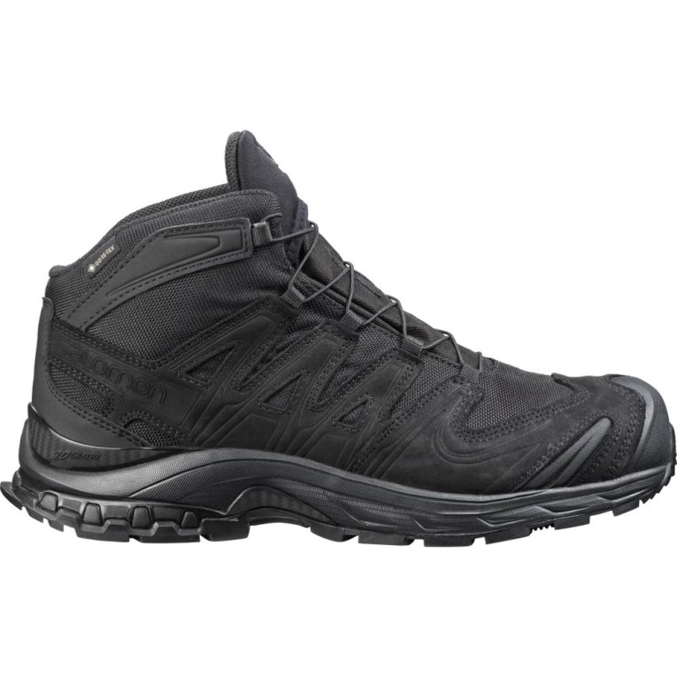 Botas Tácticas Salomon Xa Forces Mid GTX EN Hombre Negros | MX PISW091